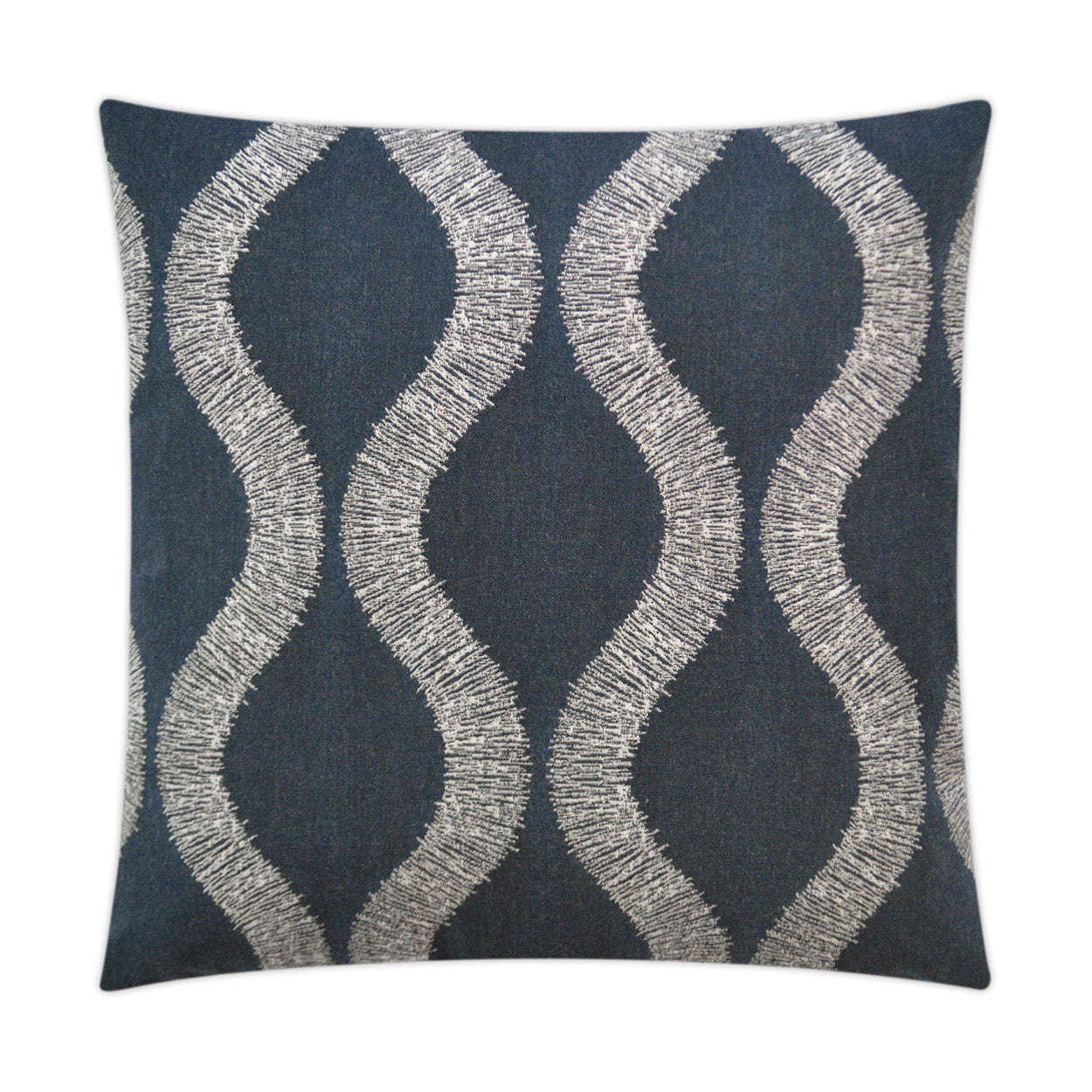 Overlock Midnight Outdoor Pillow 22x22