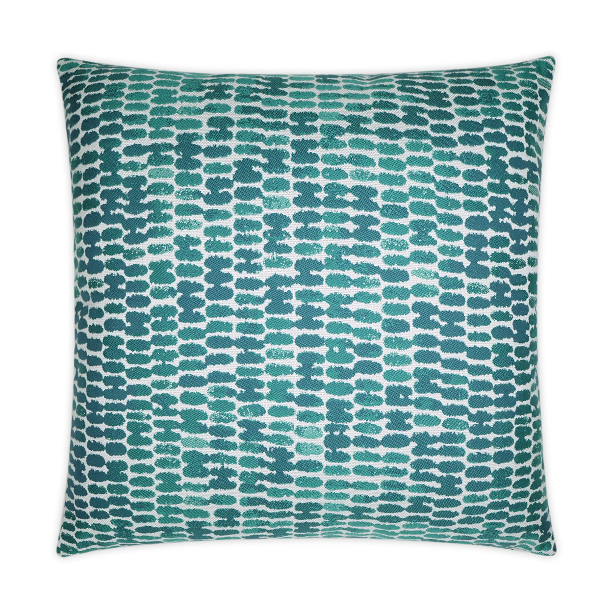 Reach Turquoise Outdoor Pillow 22x22