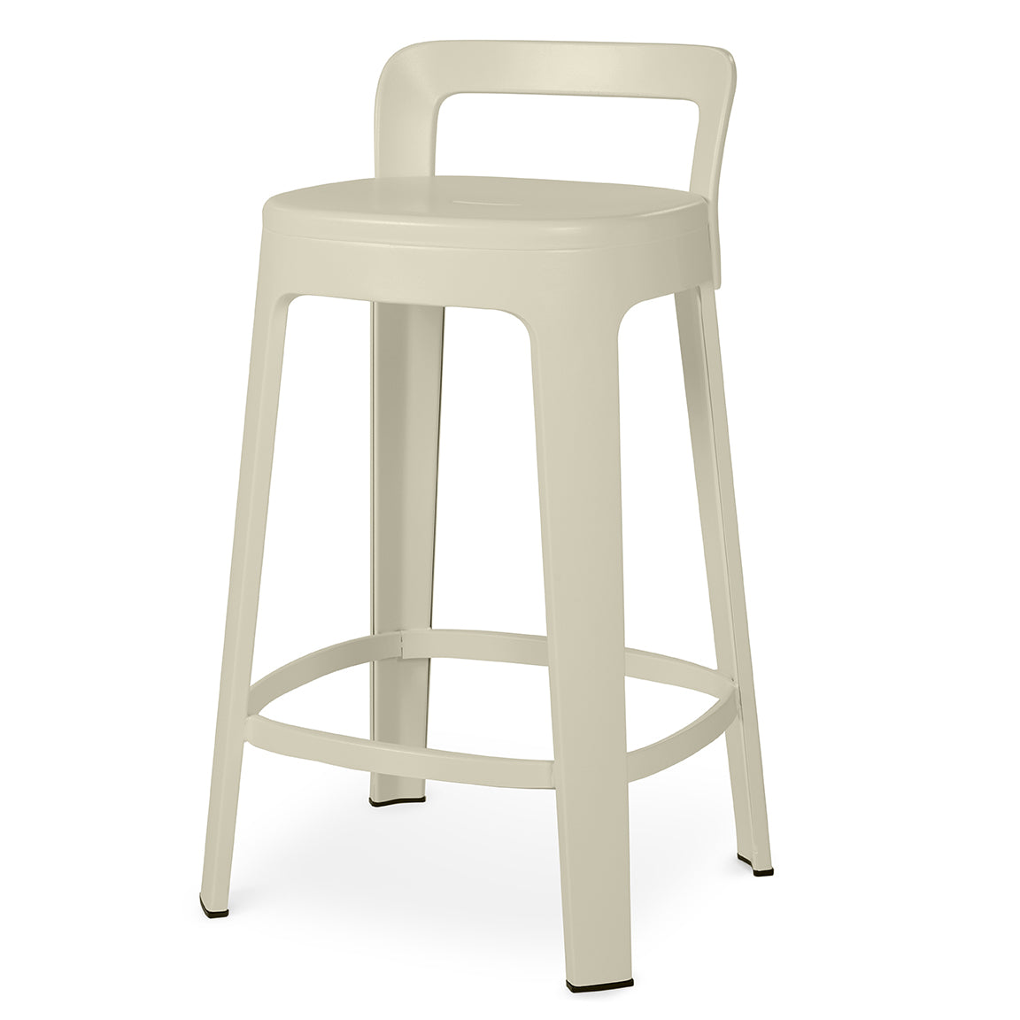 RS Barcelona Ombra Counter Stool With Back - Gray