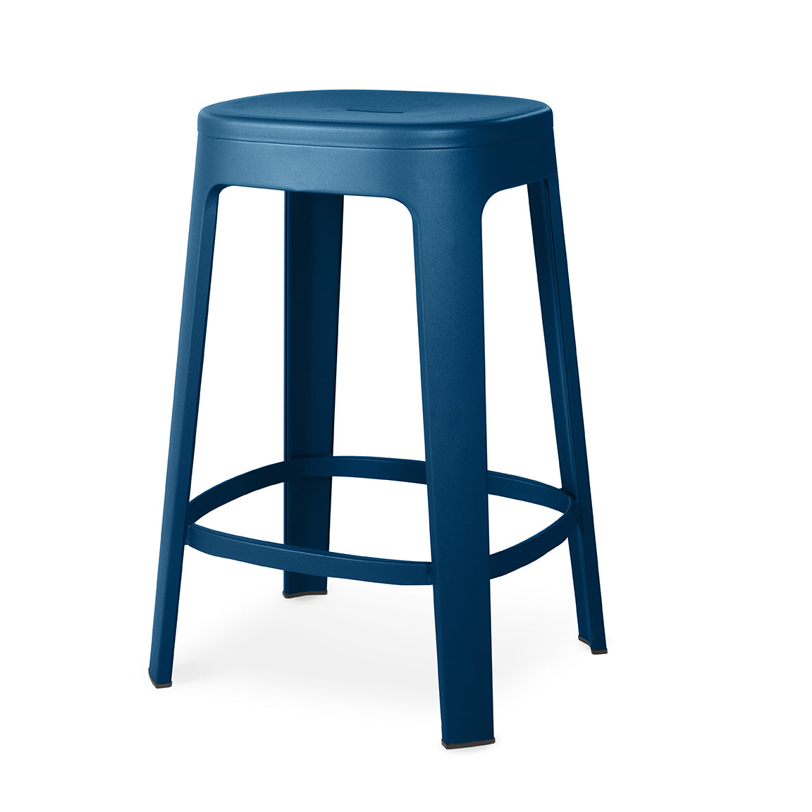 Ombra Backless Counter Stool - Blue