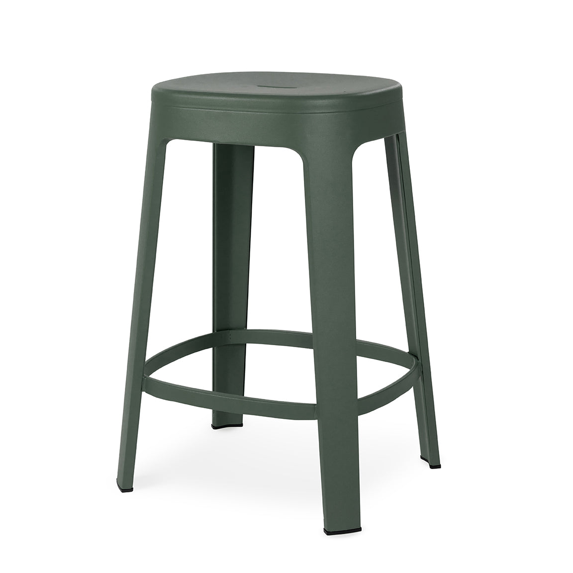 Ombra Backless Counter Stool - Green