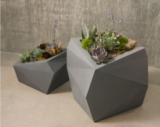 Origami Planter 23" Tall