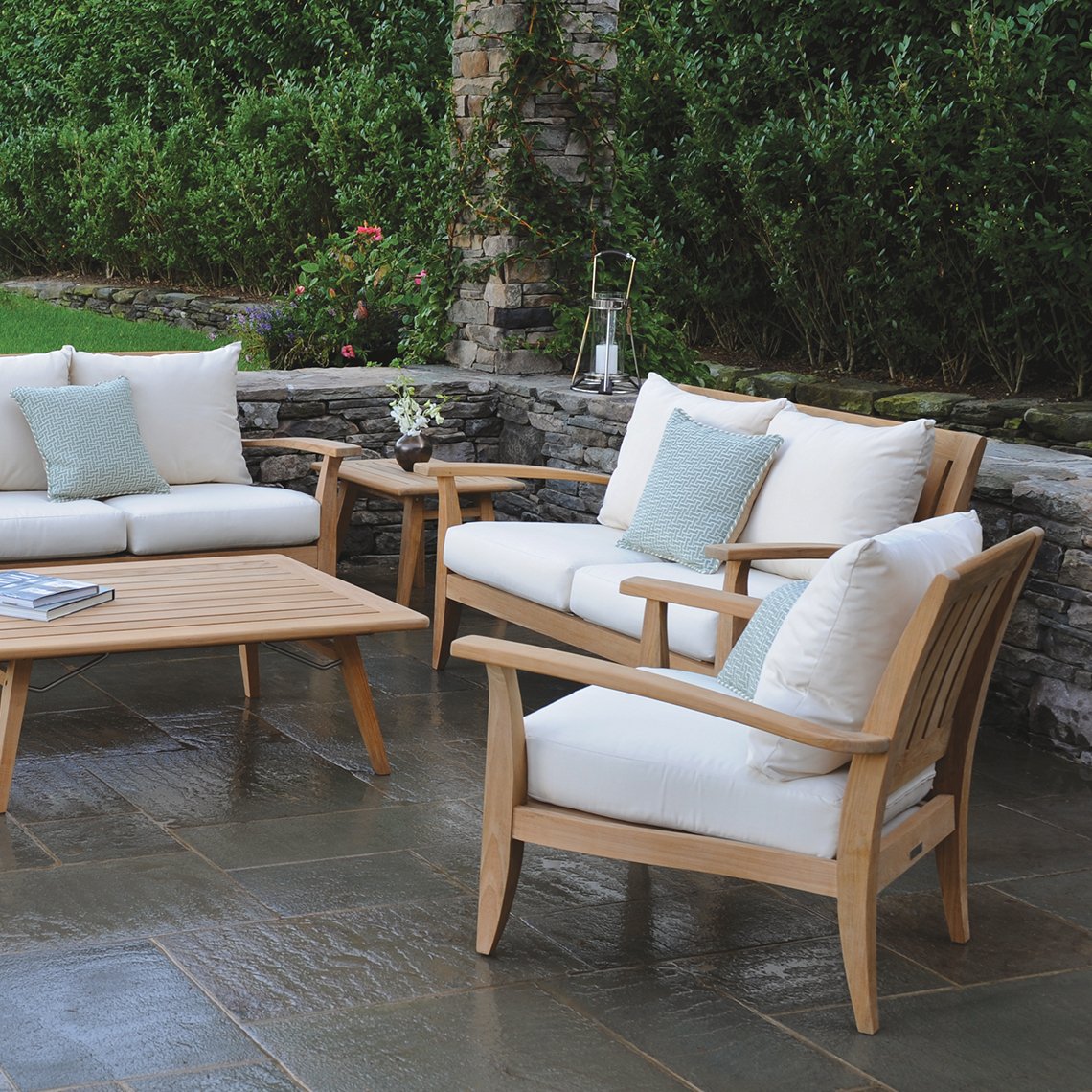 Kingsley Bate Ipanema Teak Deep Seating Set