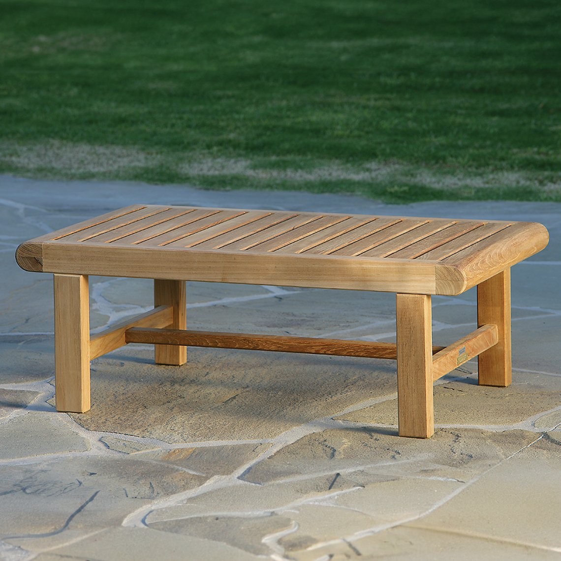 Kingsley Bate Nantucket Teak Rectangular Coffee Table