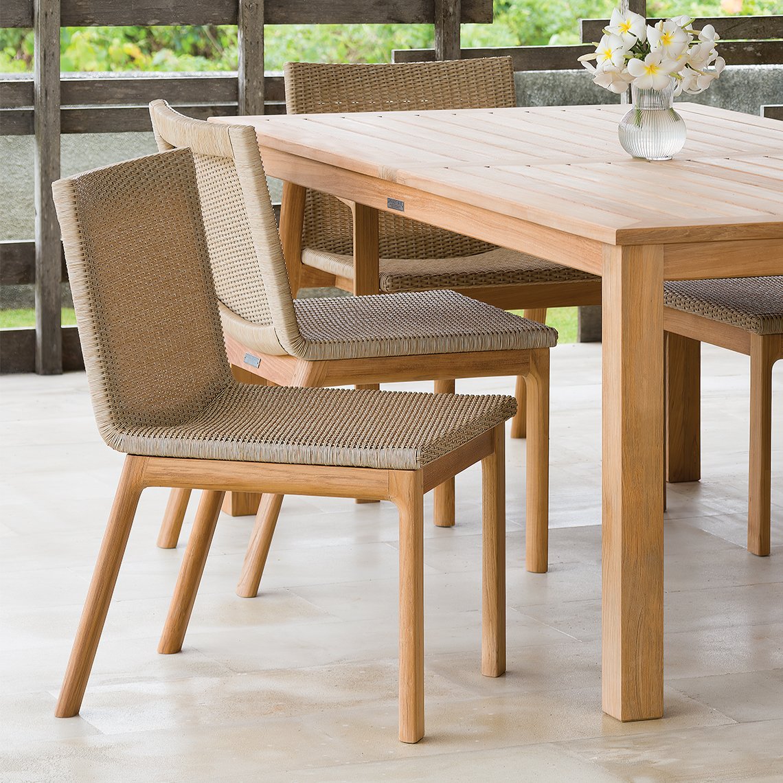 Kingsley Bate Hana Teak Dining Set