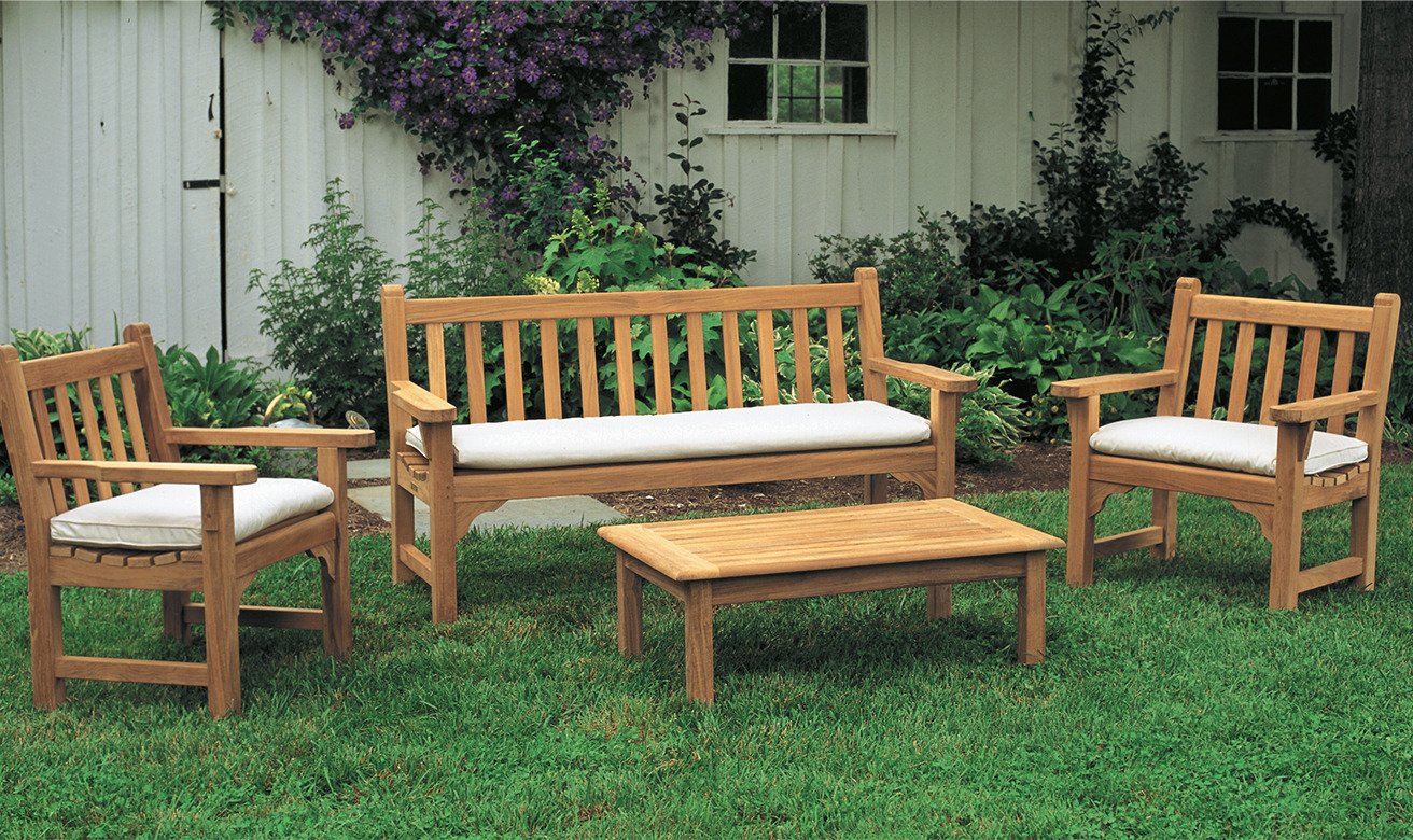 Kingsley Bate Dunbarton Teak 6' Bench