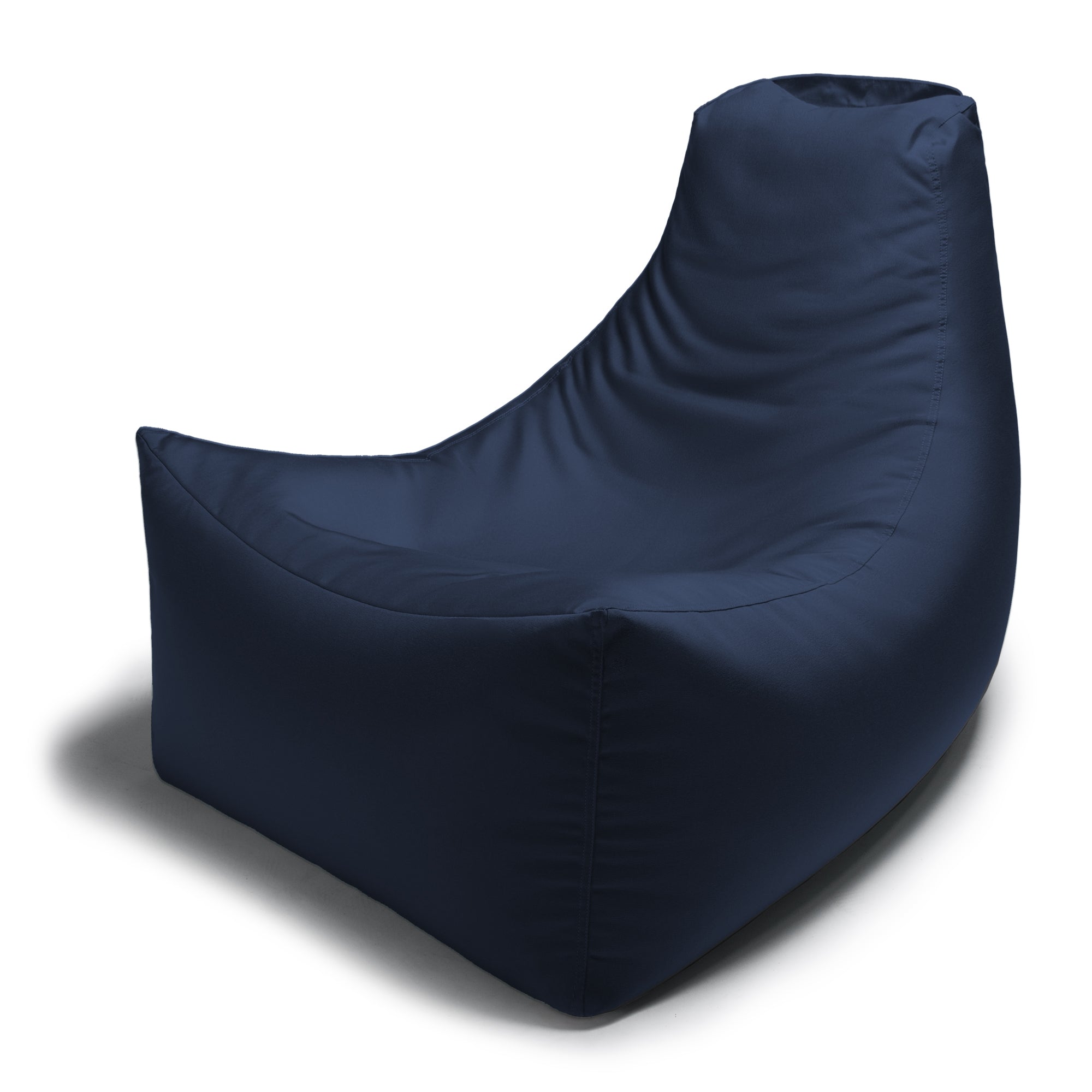 Juniper Outdoor Patio Bean Bag Chair - Navy