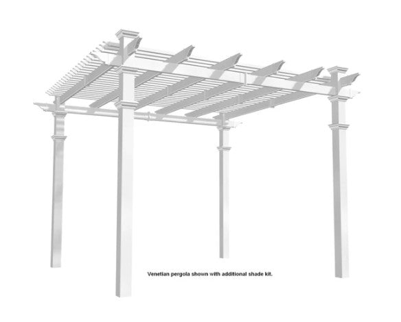 Vita 12x12 Pergola Shade Kit