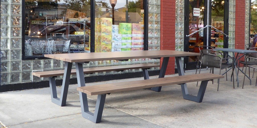 Emu Sid Outdoor/Indoor 70" x 96" Picnic Table