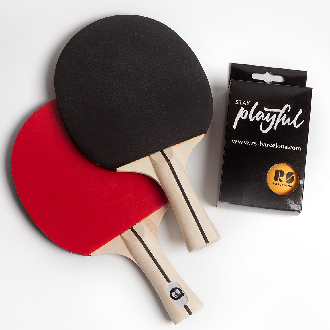 Medium Ping Pong Table Paddles and Balls