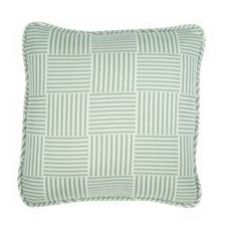 16 in. Square Toss Pillow Shown in Basketweave Spa