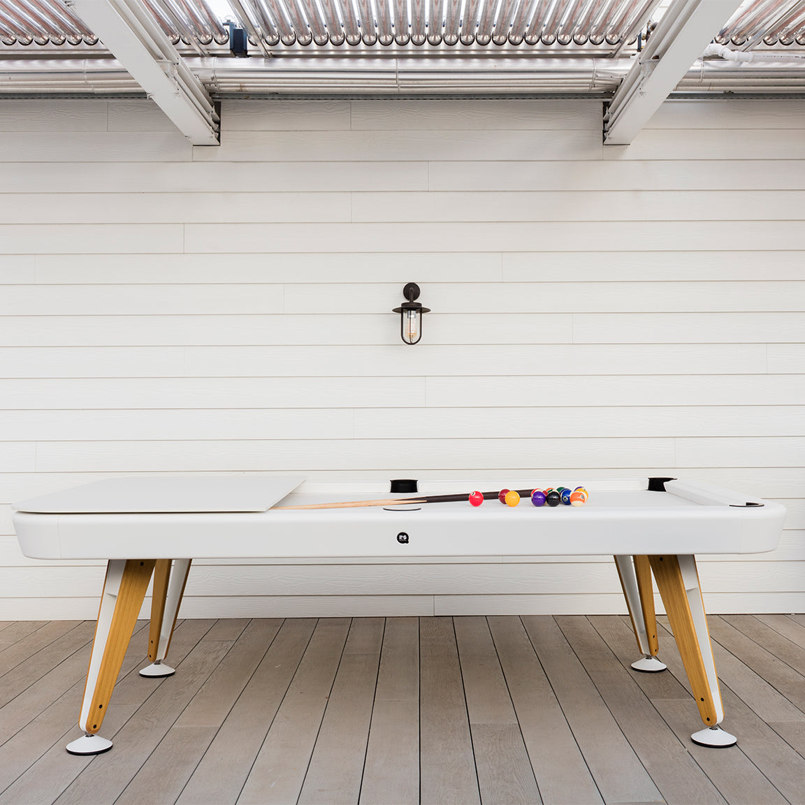 Diagonal Outdoor Pool Table Dining Top - 1 Section