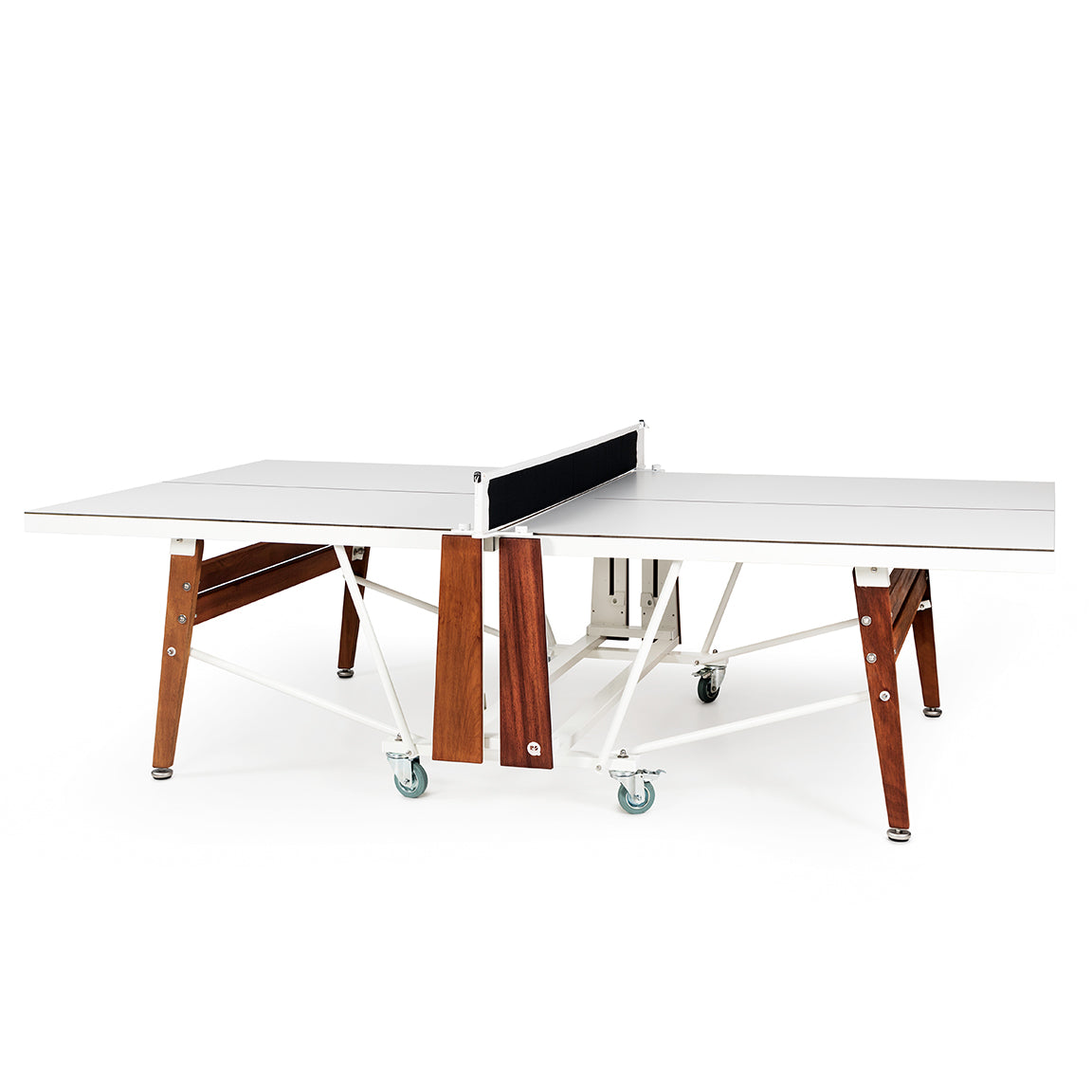 Folding Ping Pong Table - White