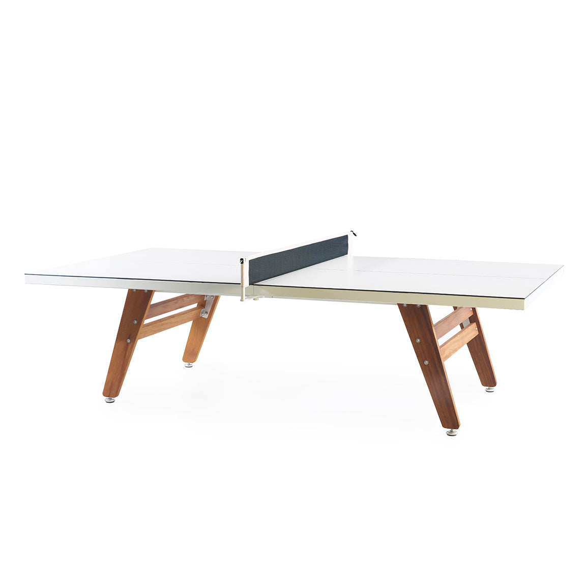 Stationary Ping Pong Table - White