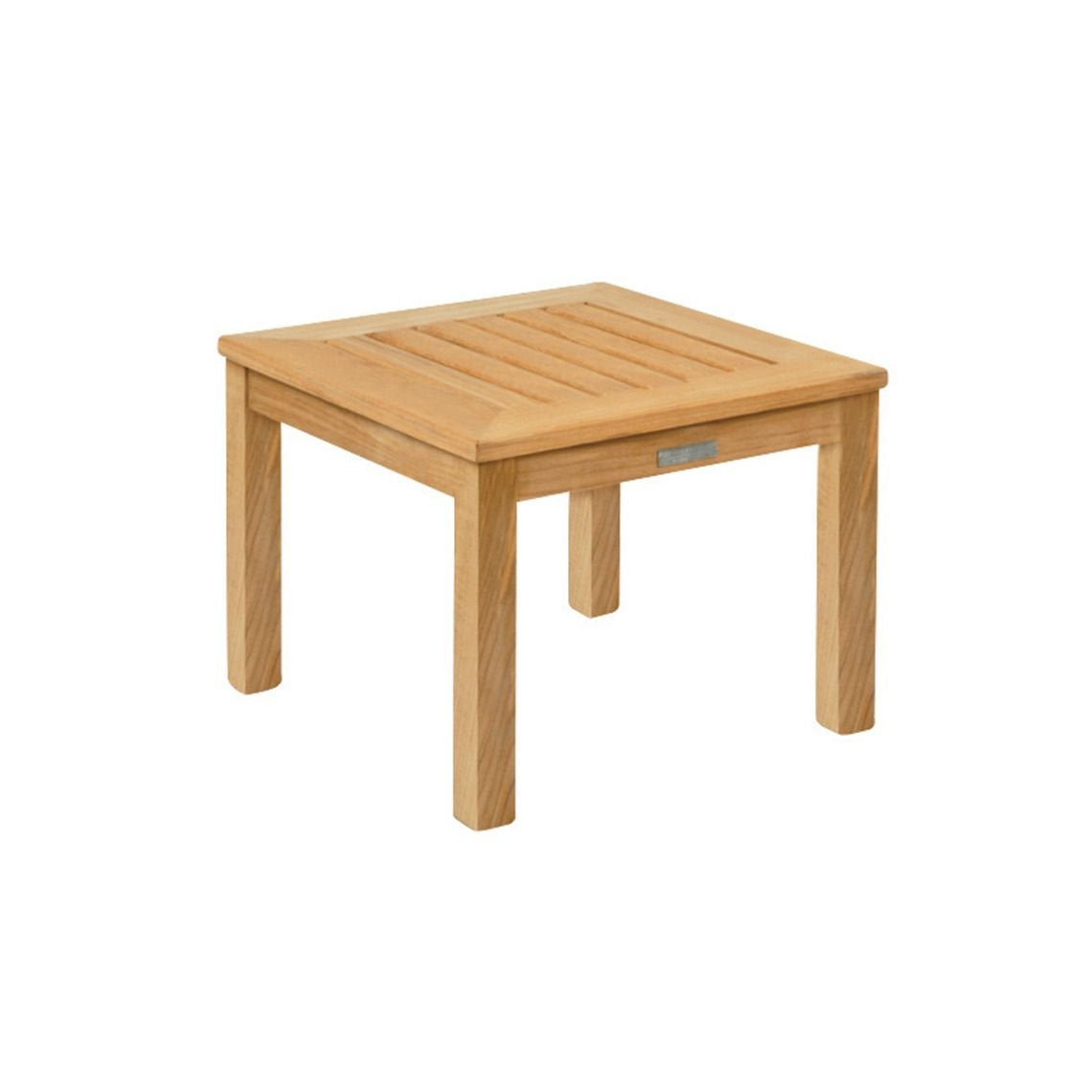 Kingsley Bate Classic Teak 15" Square Side Table