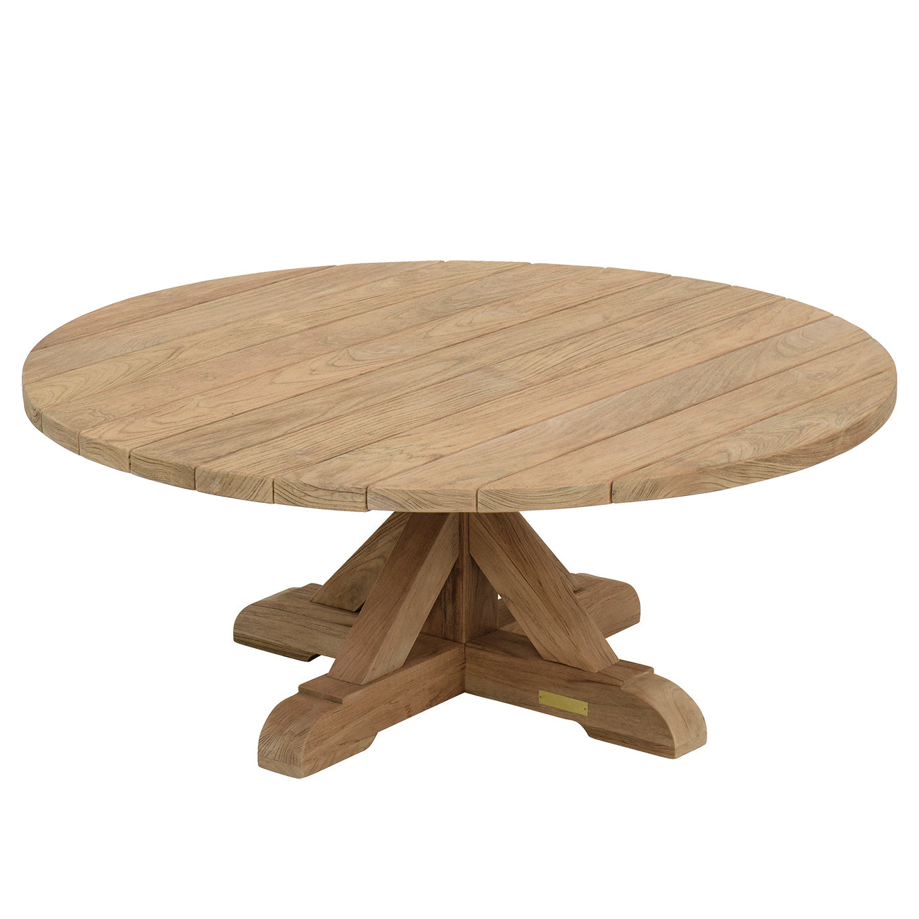 Kingsley Bate Provence Teak Coffee Table in Rustic