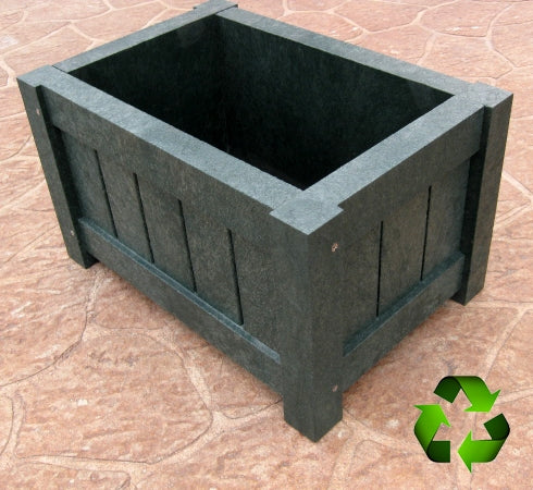 Frontera Recycled Plastic Planter - Rectangular