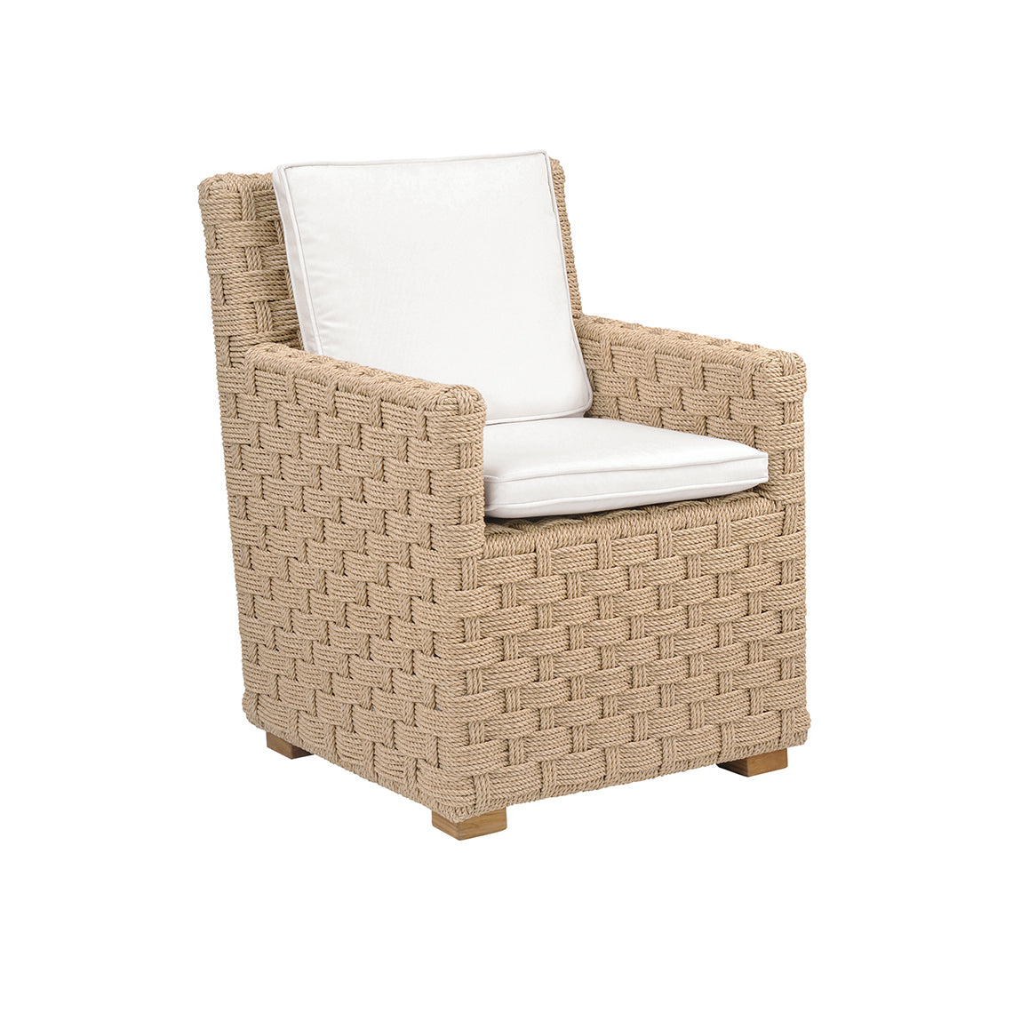 Kingsley Bate St. Barts Wicker Dining Armchair