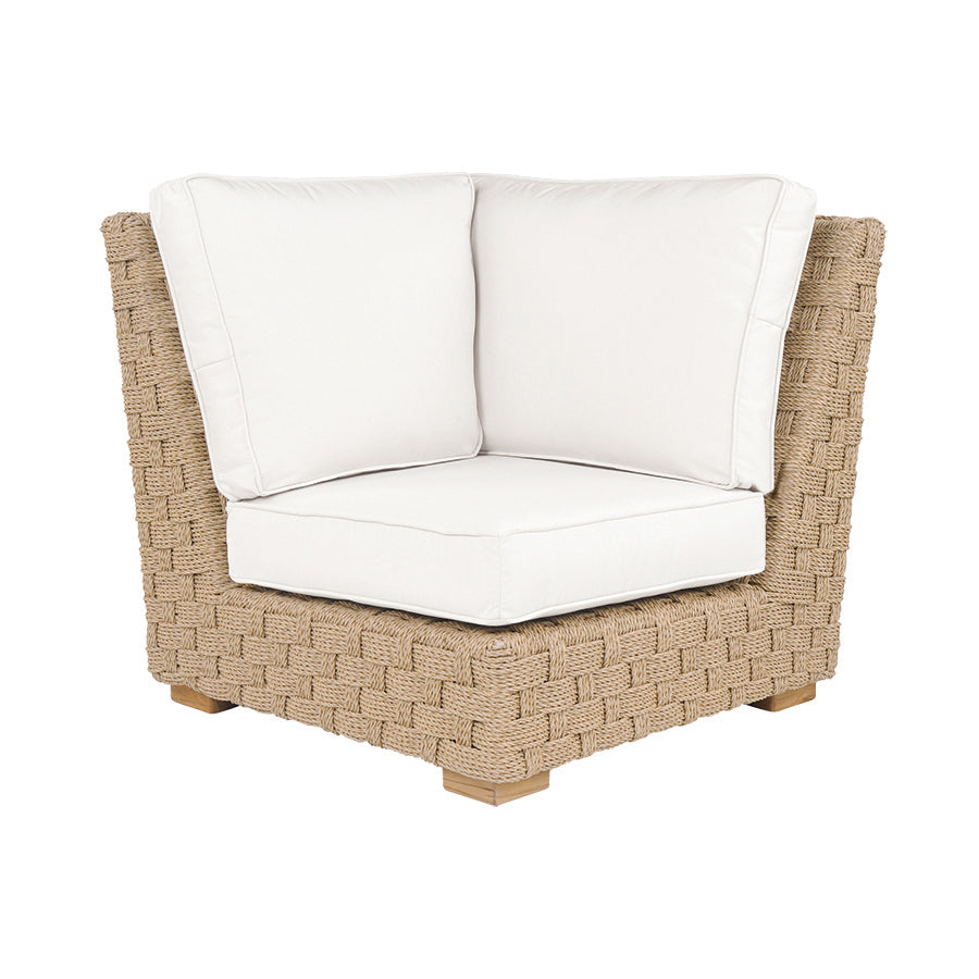 Kingsley Bate St. Barts Wicker Sectional Corner Chair