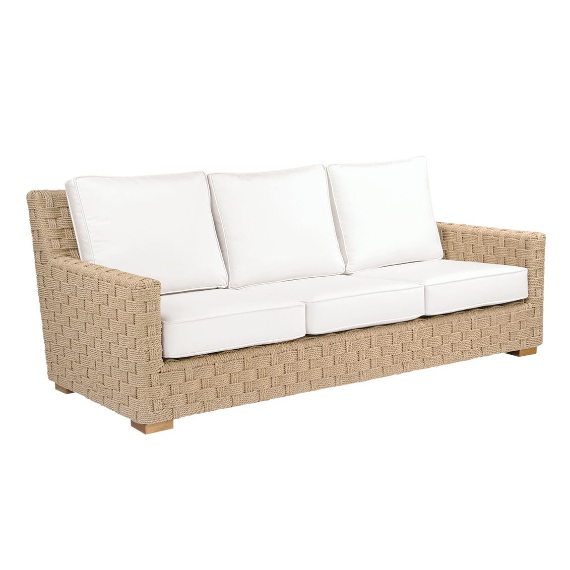 Kingsley Bate St. Barts Wicker Deep Seating Sofa