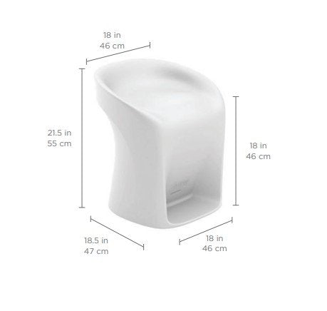 LEDGE Signature Barstool - Counter Height