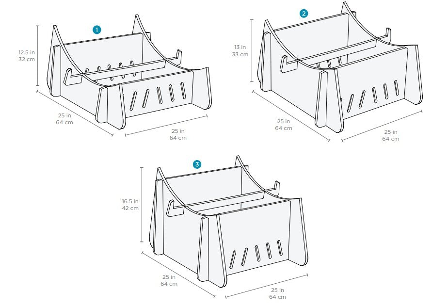 LEDGE Signature Chaise Riser