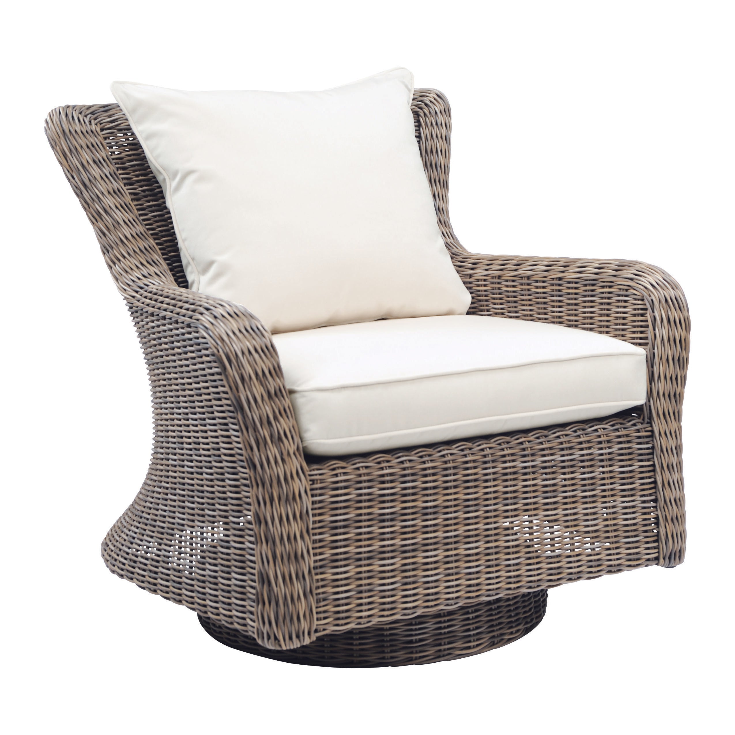 Kingsley Bate Sag Harbor Wicker Deep Seating Swivel Rocker