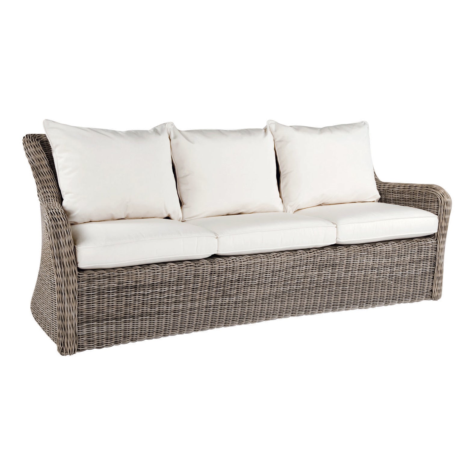 Kingsley Bate Sag Harbor Wicker Deep Seating Sofa