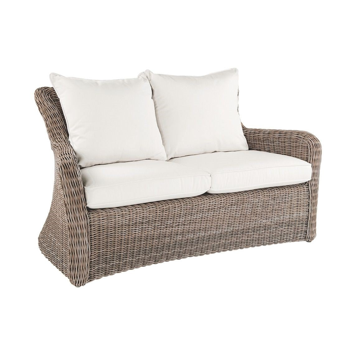 Sag Harbor Woven Deep Seating Settee