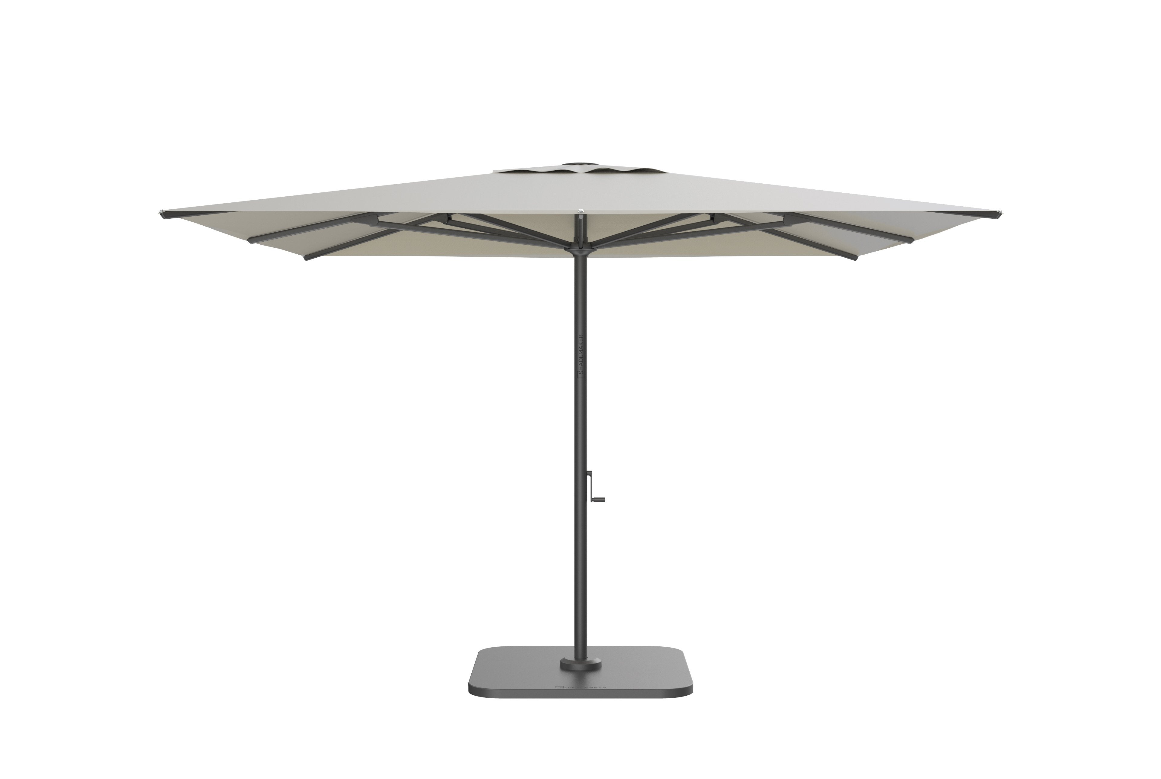 Shademaker Atlas 11.5' Square Centerpost Umbrella