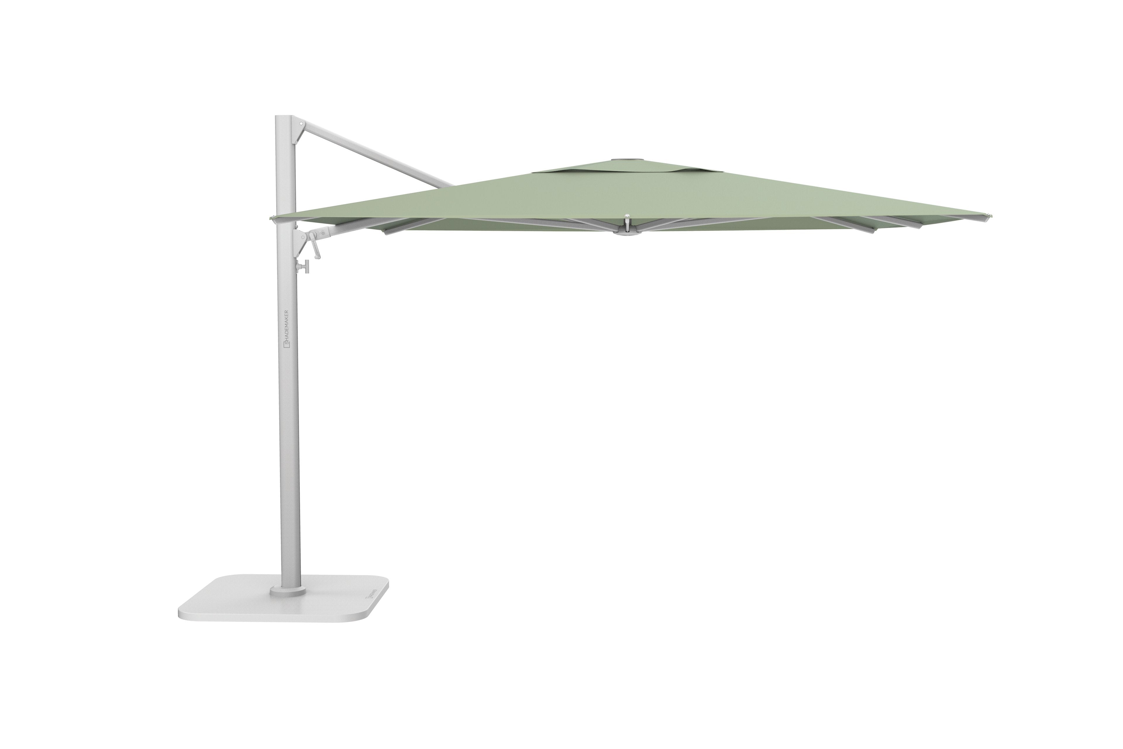 Shademaker Polaris 11.5' Square Sidepost Umbrella