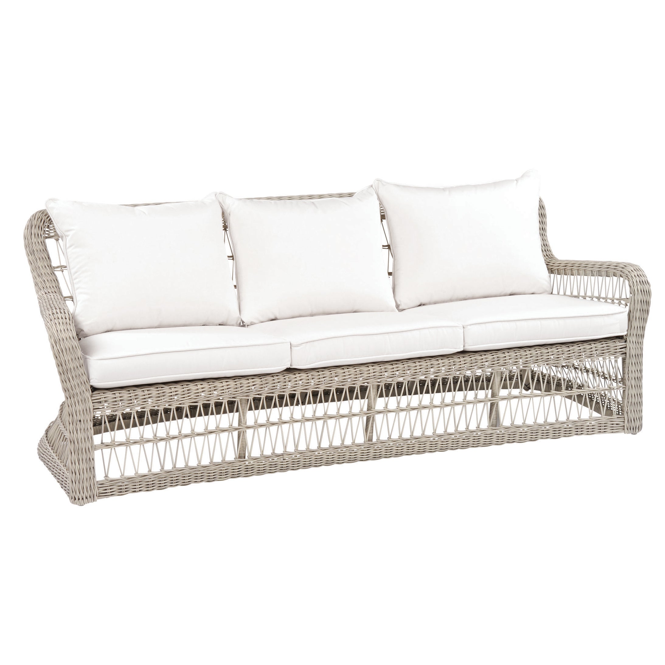 Kingsley Bate Southampton Wicker Deep Seating Sofa