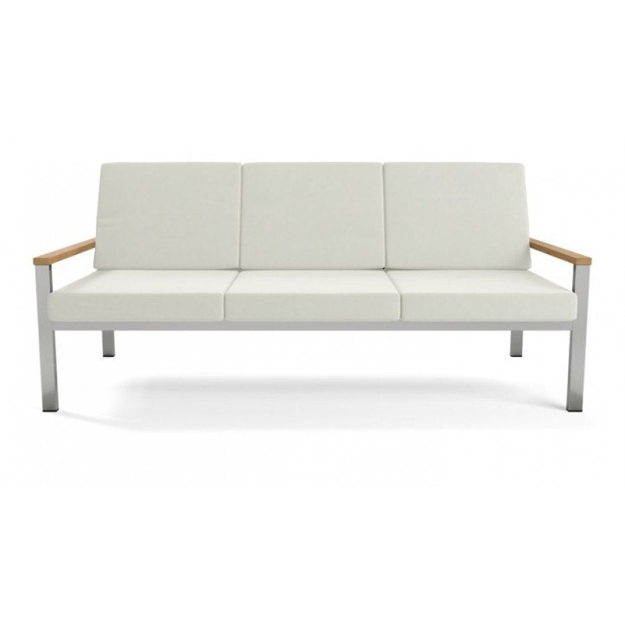 Barlow Tyrie Equinox Stainless Steel Deep Seating Sofa