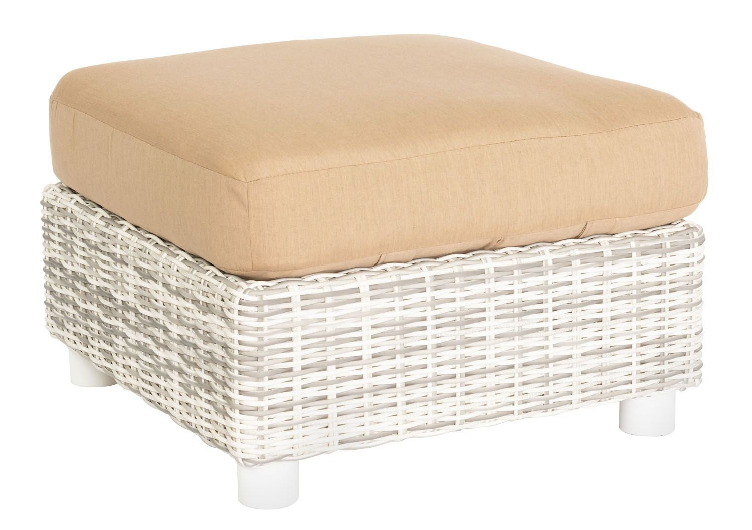 Woodard Sonoma Wicker Ottoman