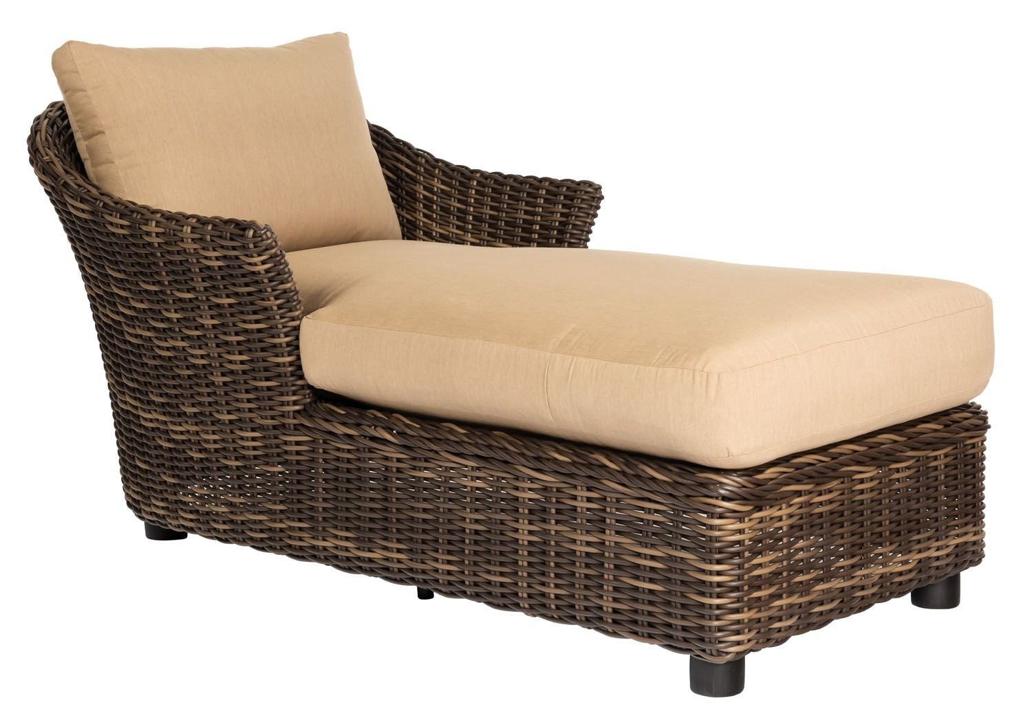 Woodard Sonoma Wicker Chaise Lounge