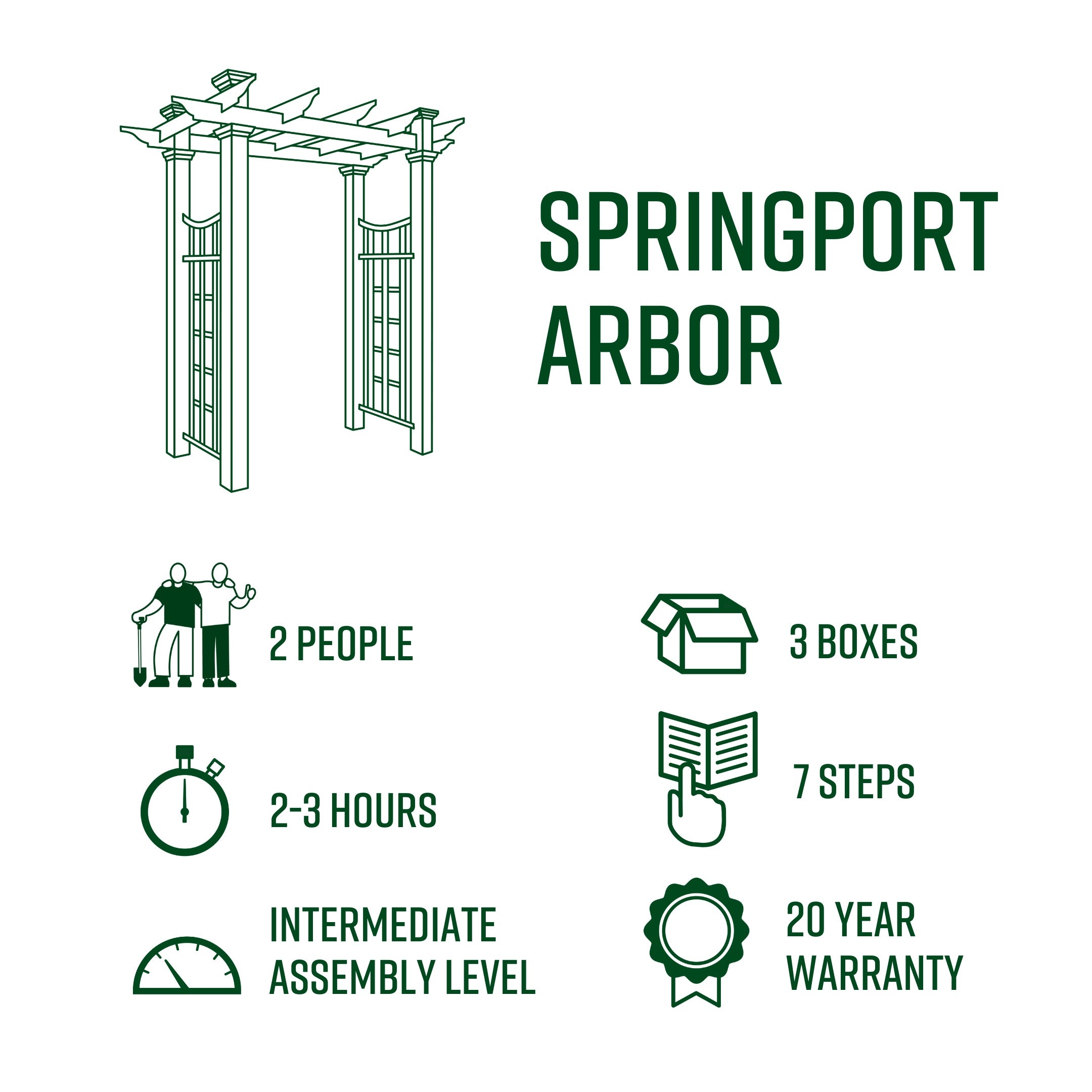 Vita Springport Vinyl Arbor