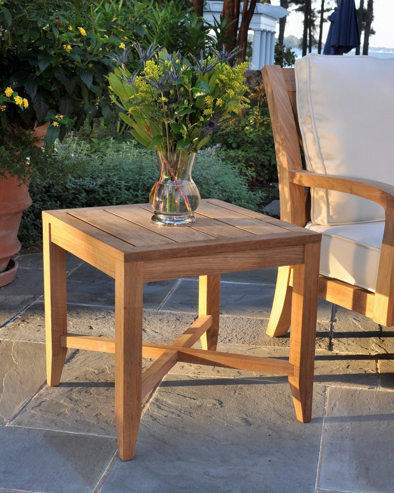 Kingsley Bate Somerset Teak Side Table