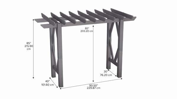 Vita Summerwood Craftsman Cedar Arbor