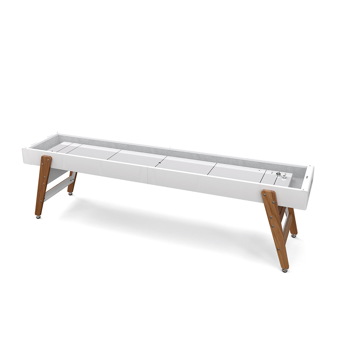 Shuffleboard Table - White