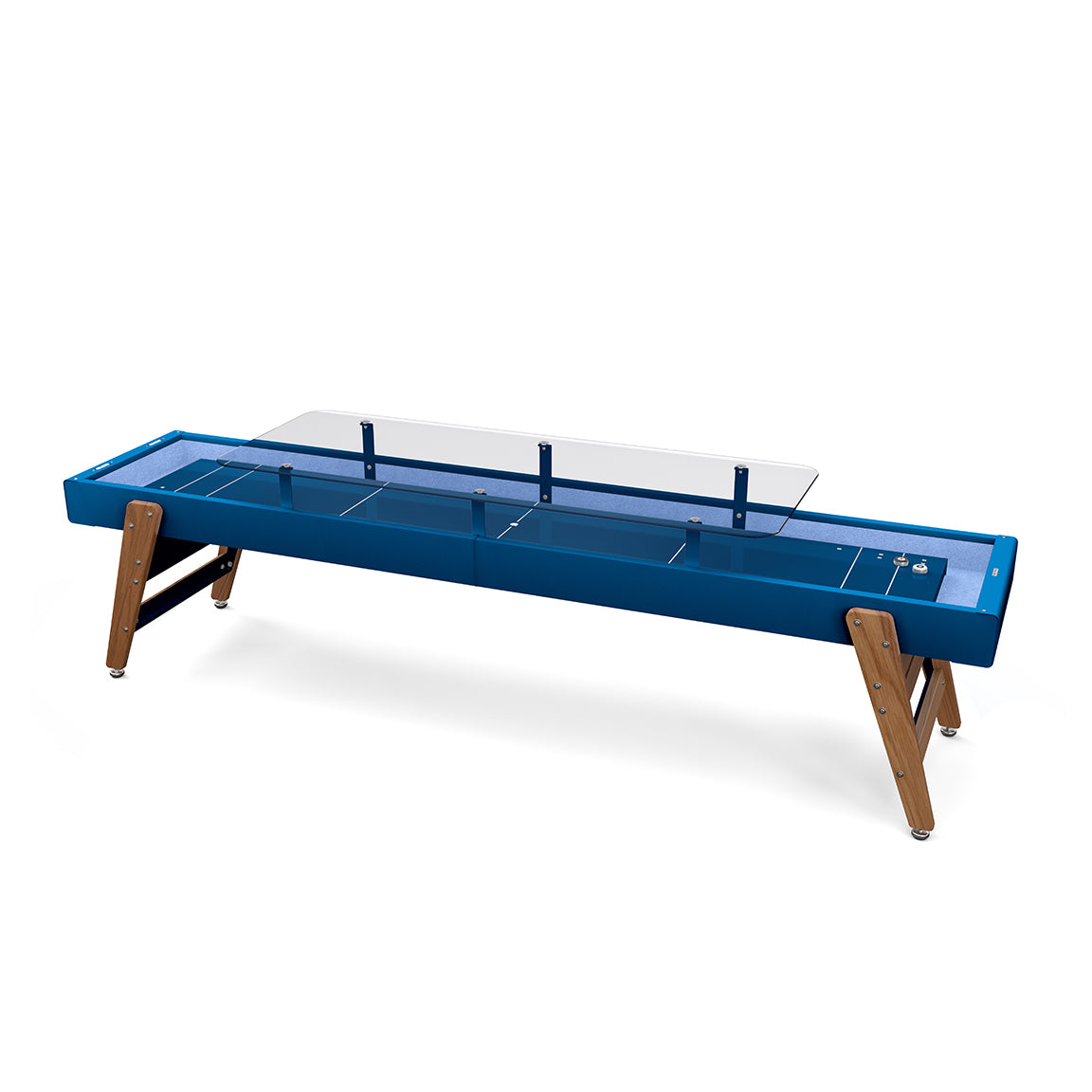 Dining Shuffleboard Table - Blue