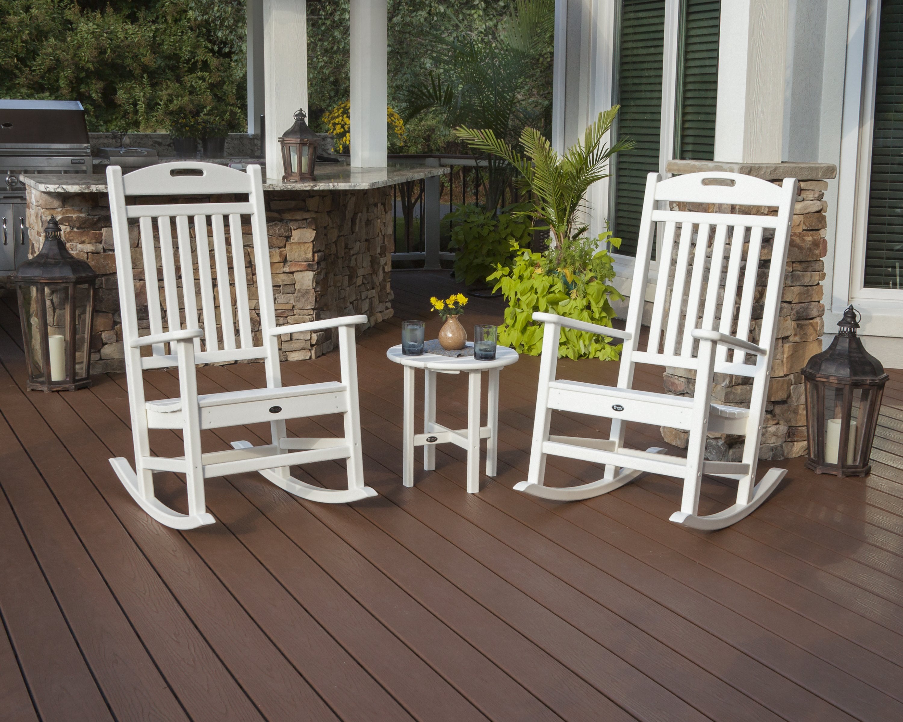 Trex® Outdoor Furniture™ Cape Cod Round Side Table 18 in.