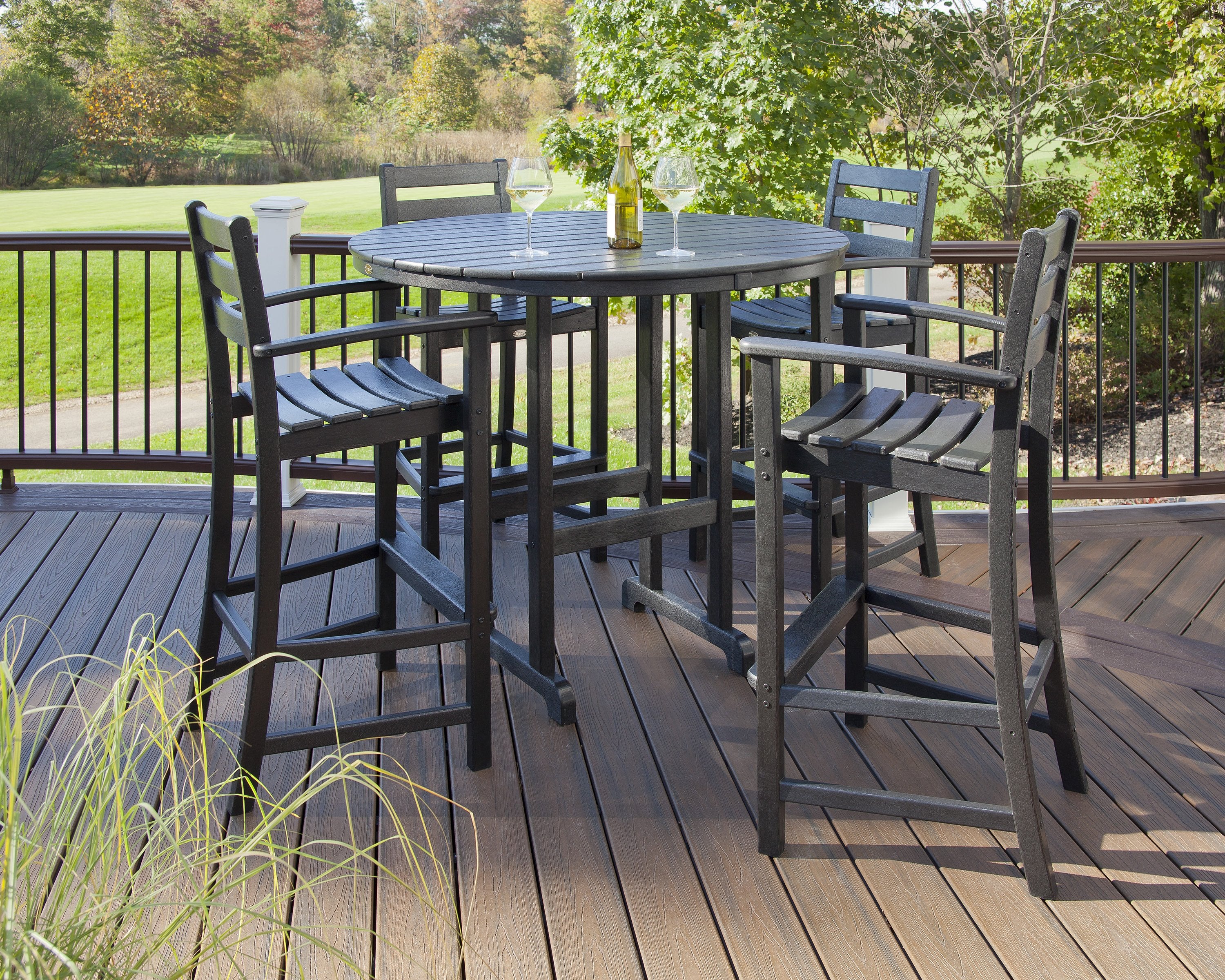 Trex® Outdoor Furniture™ Monterey Bay Round 48" Bar Table