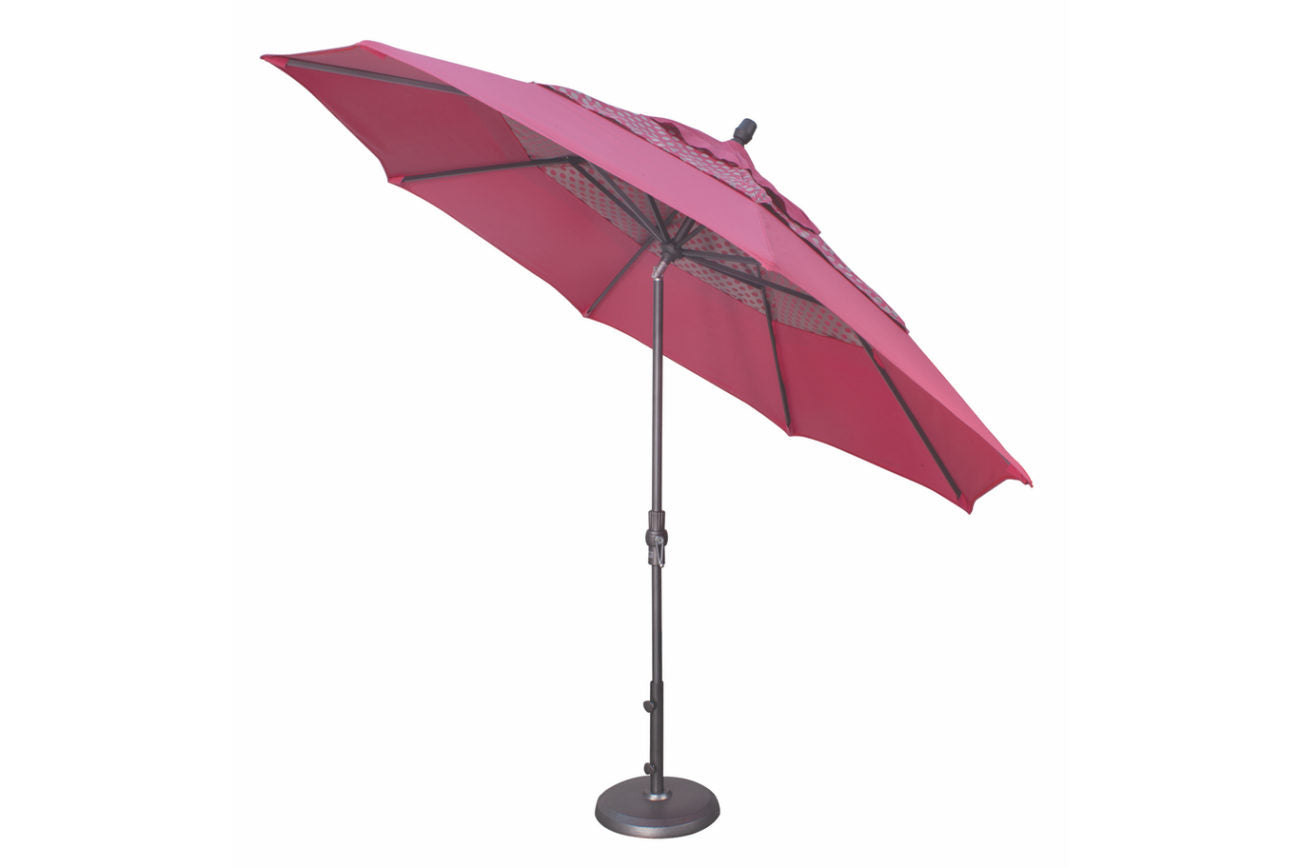 Treasure Garden 11' Collar Tilt Market Umbrella