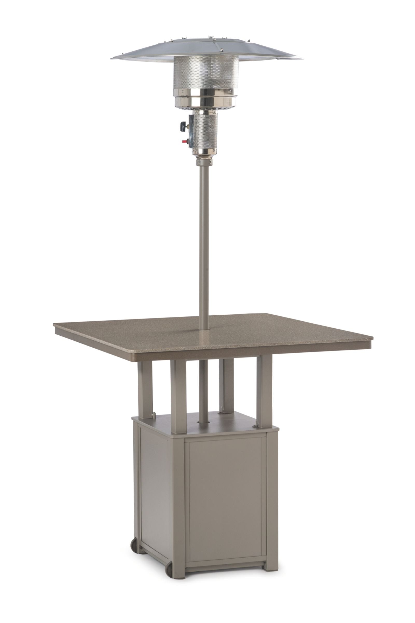 Patio Heater with Origins 42" Square Table Top