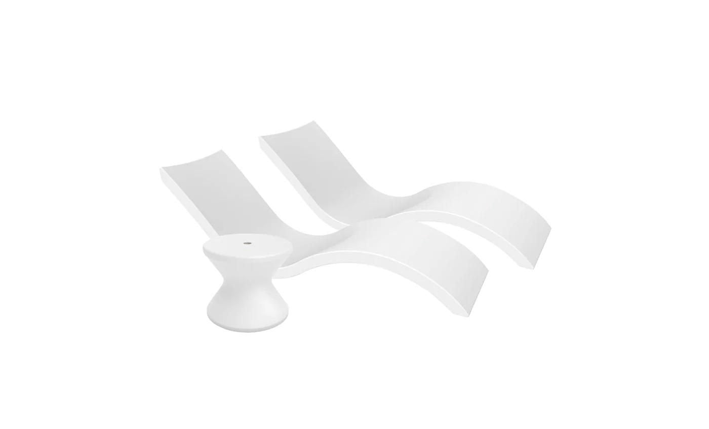 LEDGE Signature Chaise Lounger Set