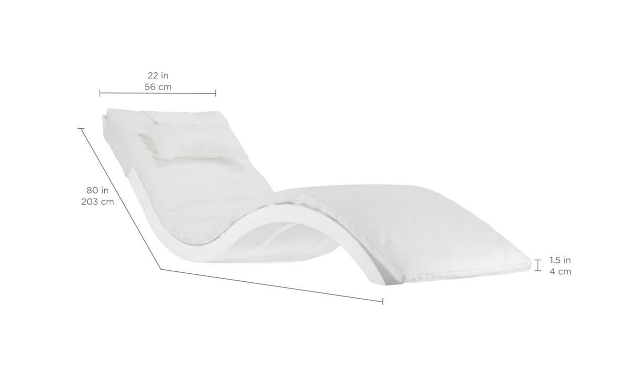 LEDGE Signature Chaise Lounger Cushion