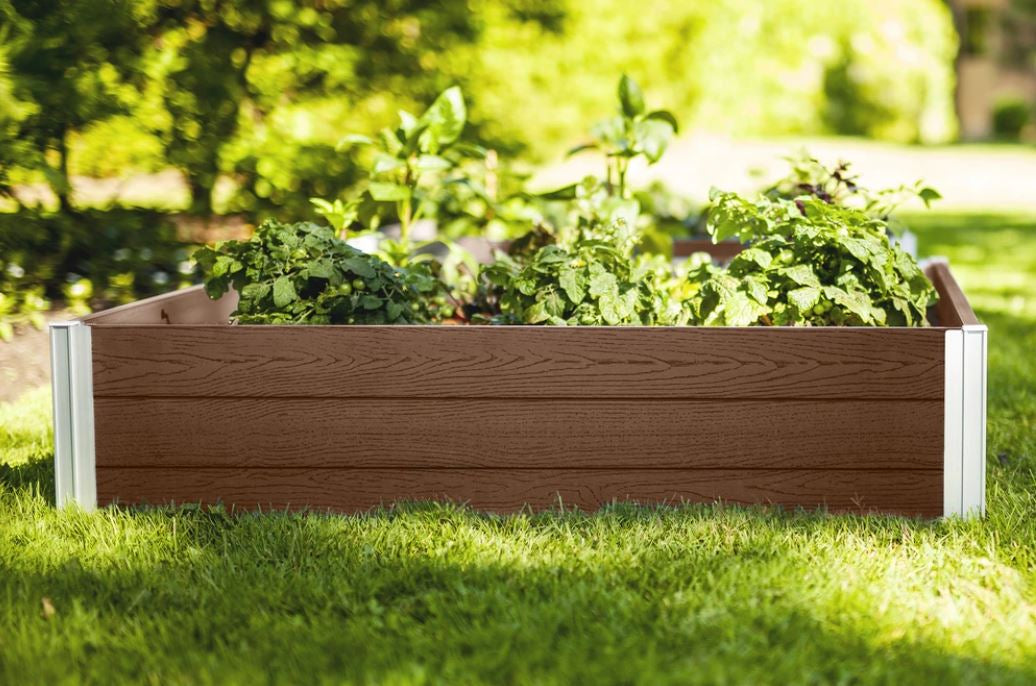 Vita Urbana 4'x4' Espresso Garden Bed