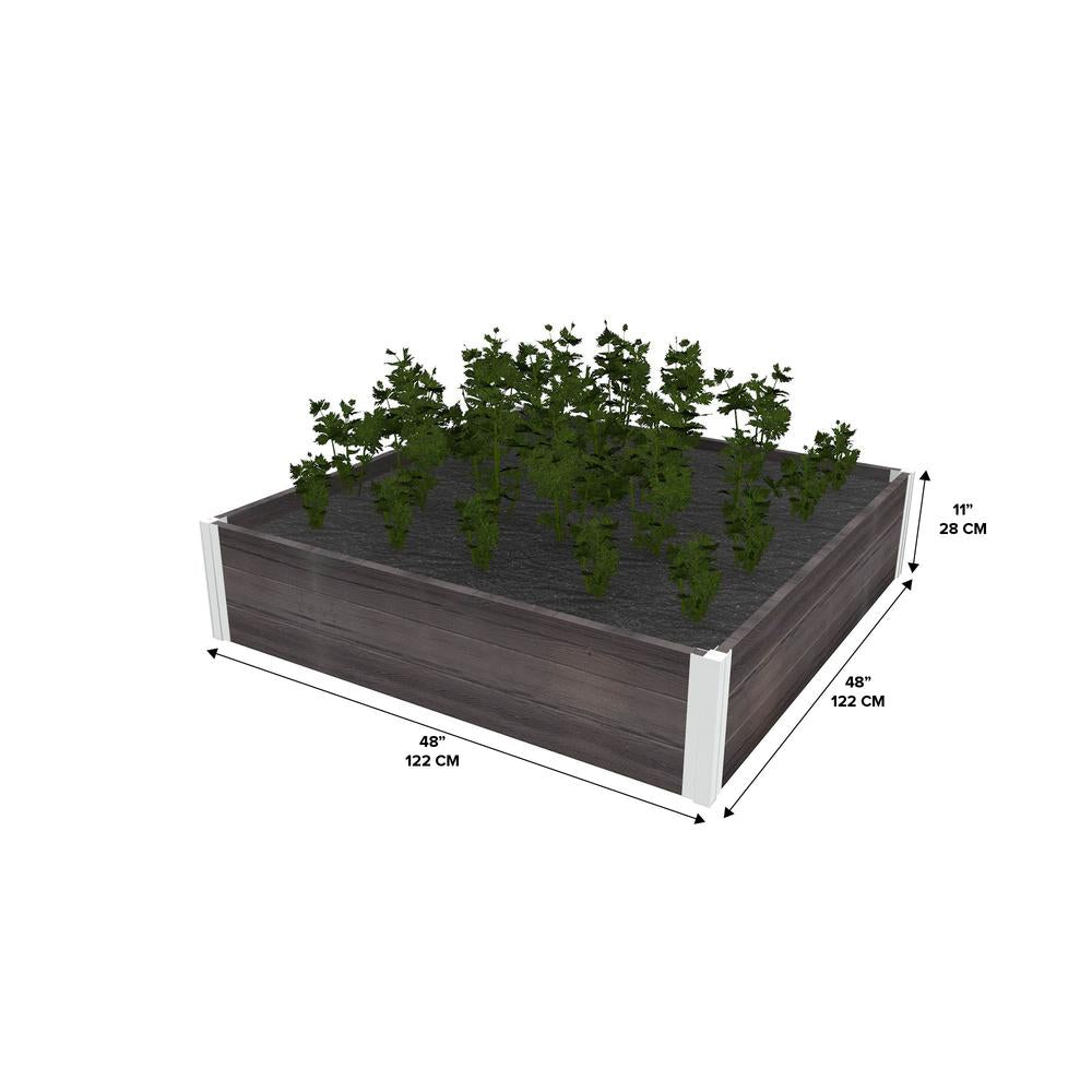 Vita Urbana 4'x4' Espresso Garden Bed