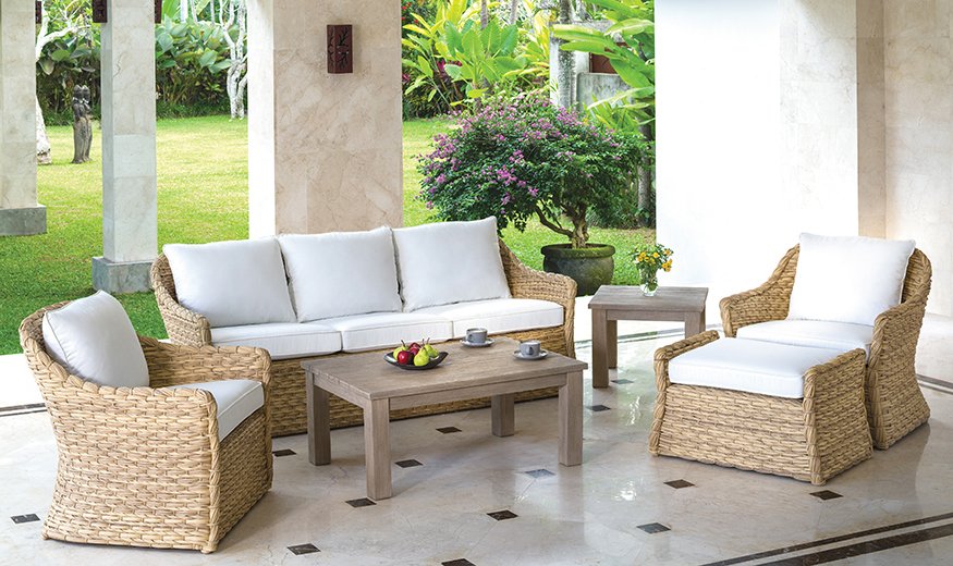 Kingsley Bate Vero 6 Piece Deep Seating Ensemble