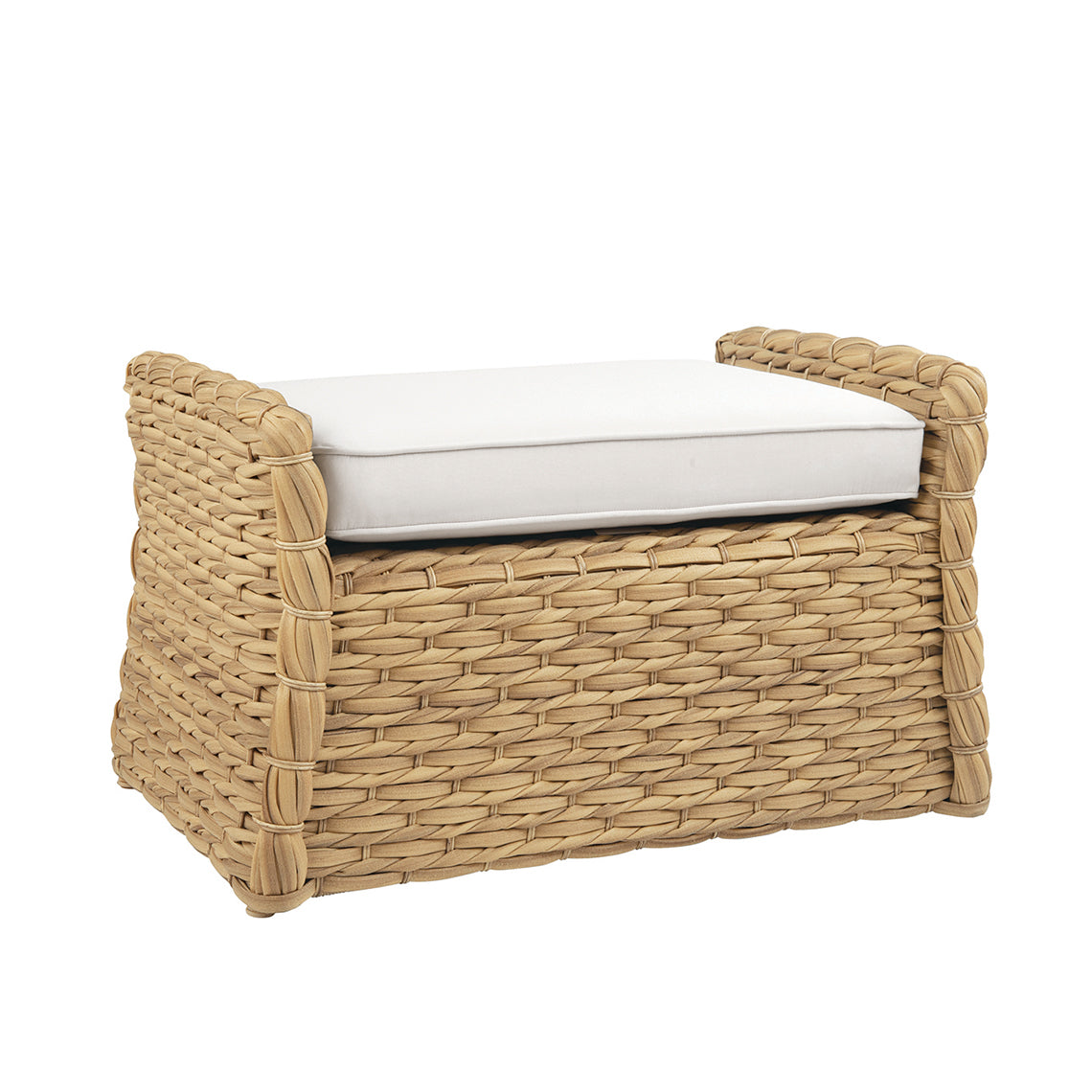 Kingsley Bate Vero Wicker Deep Seating Ottoman